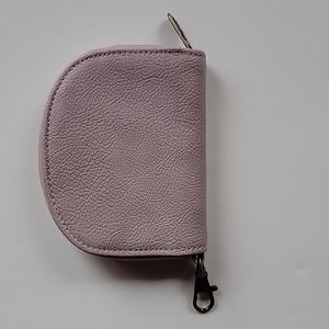 Thirty-one Half-Moon Card Wallet - Stone Distressed Pebble